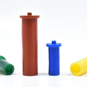 Kappen - EZY-M05X25-G | Farbe: grün | ID: 4,2 | OD: 9,0 | IL: 25,0 | Material: Silikon | M5