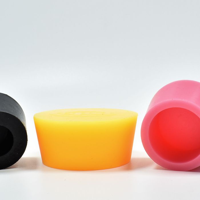 Stopfen - HSTS3543X1535-Y | Farbe: grau | IL: 30,5 | OL: 39,0 | Material: Silikon