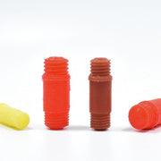 Stopfen - LTP-M12-R | Farbe: rot | OL: 34,9 | Material: Silikon | M14