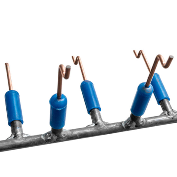 Kappen - SCH0312020-U | Farbe: blau | ID: 7,9 | OD: 10,9 | IL: 25,4 | Material: Silikon