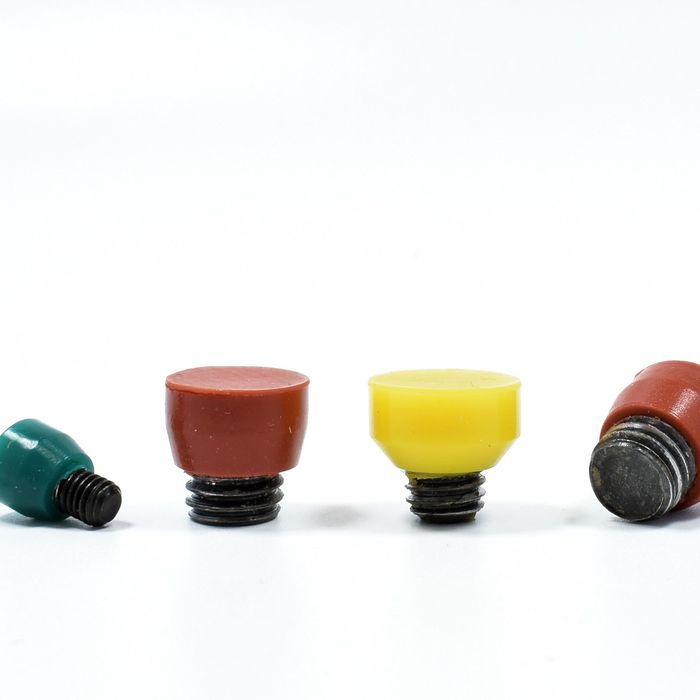 Stopfen - SP-M10-F | Farbe: rost-rot | Material: Silikon | M12