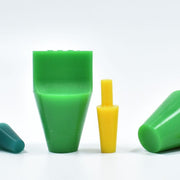 Stopfen - STSH0594X1000-L | Farbe: gelb | OL: 38,1 | Material: Silikon | M12