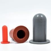 Kappen - WC0172X0500-B | Farbe: schwarz | ID: 4,4 | OD: 9,4 | IL: 25,4 | Material: Silikon